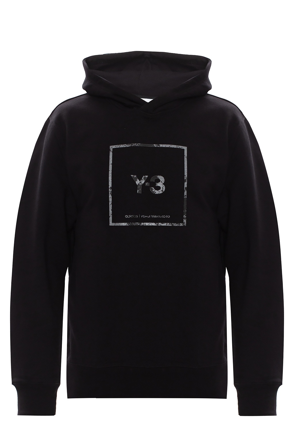 Black Logo hoodie Y-3 Yohji Yamamoto - Vitkac GB