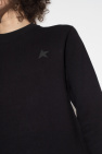 Golden Goose BLACK Sweatshirt with logo