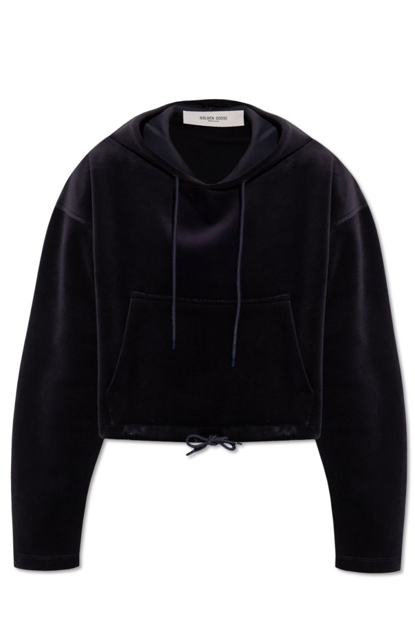 Golden Goose Sudadera con capucha de terciopelo