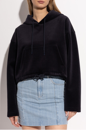 Golden Goose Sudadera con capucha de terciopelo