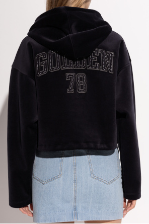 Golden Goose Sudadera con capucha de terciopelo