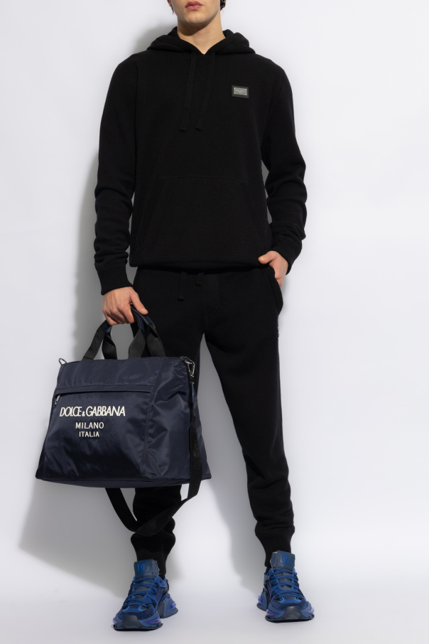 Dolce & Gabbana Wool hoodie with frame