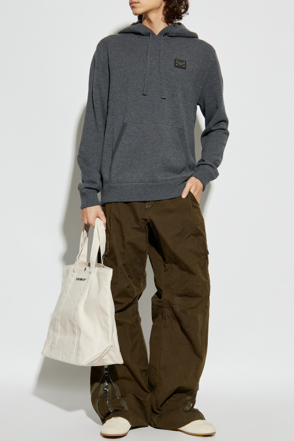 Dolce & Gabbana Wollpullover mit Kapuze