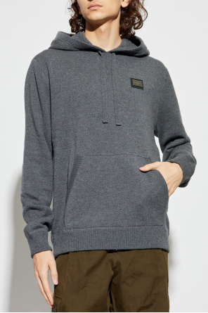 Dolce & Gabbana Wollpullover mit Kapuze