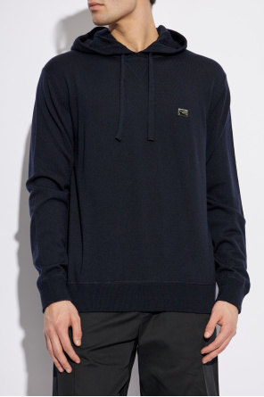 Dolce & Gabbana Sudadera con capucha de lana