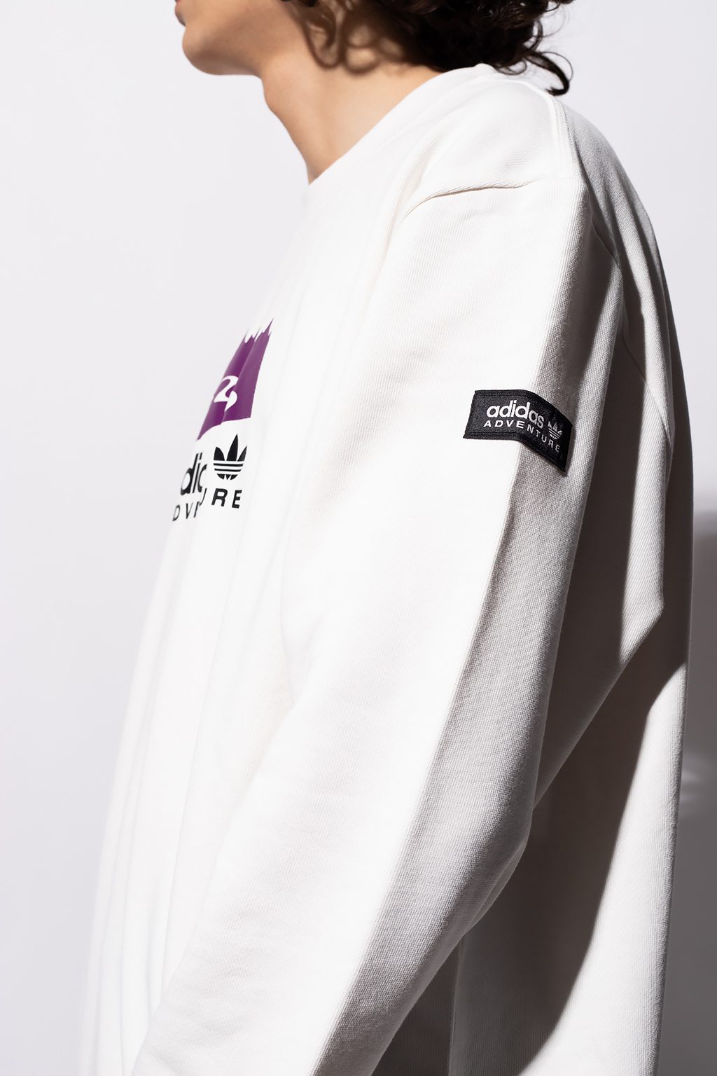 adidas peach Originals Sweatshirt with logo