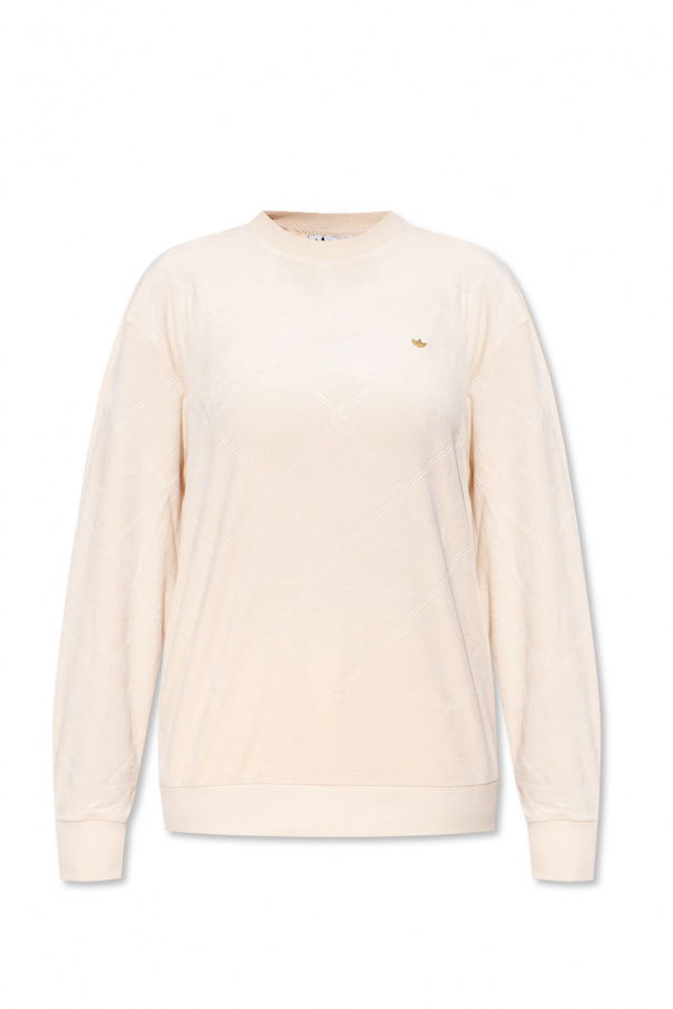adidas Sale Originals Velvet sweatshirt with logo