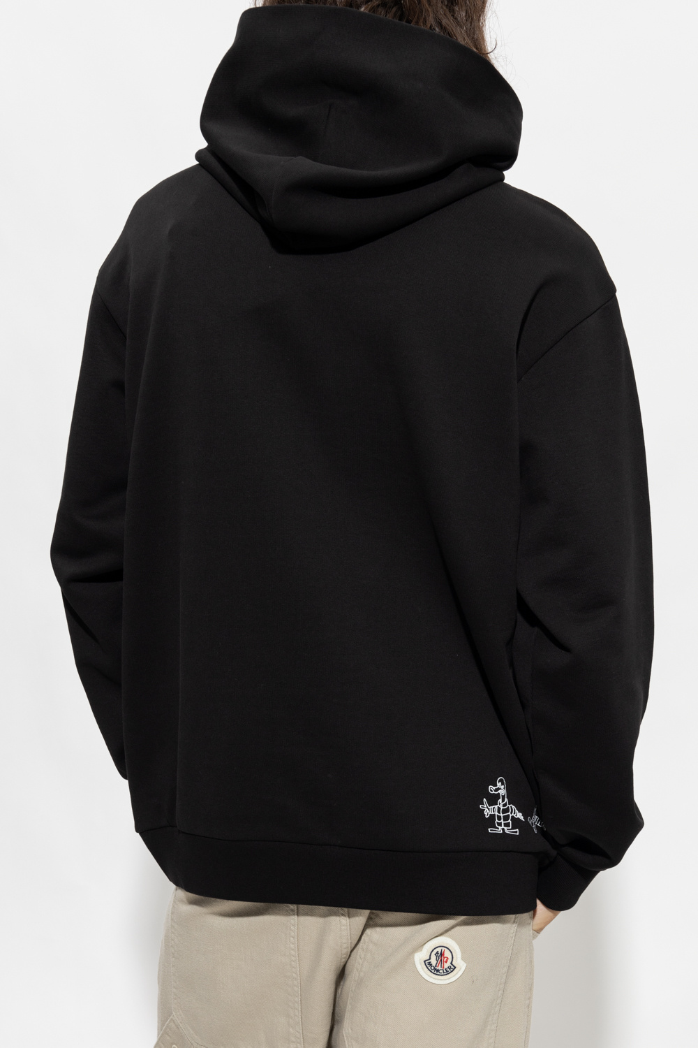 Moncler Logo-patched eng hoodie