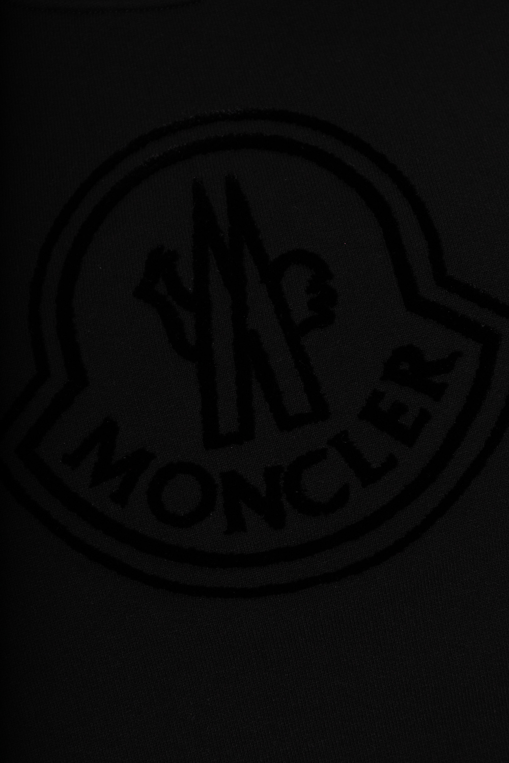 Moncler Green sweatshirt with logo