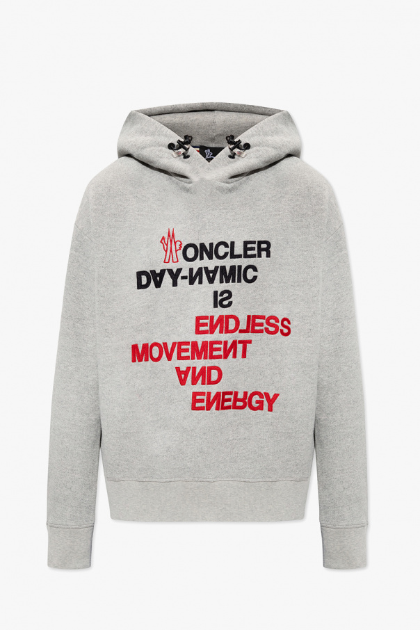 Moncler Grenoble Adidas climalite melange hoodie спортивне худі з нових колекцій