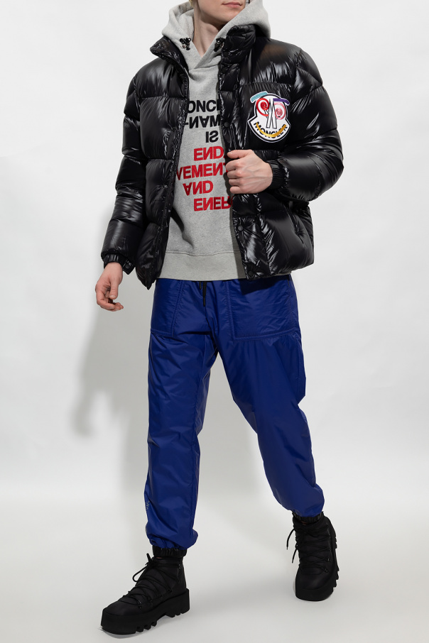 Moncler Grenoble Adidas climalite melange hoodie спортивне худі з нових колекцій