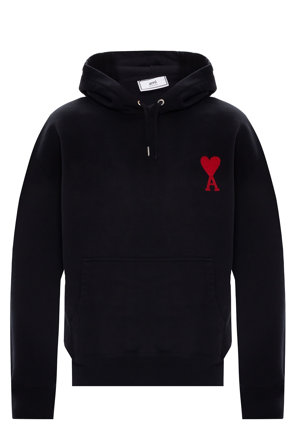 Ami Alexandre Mattiussi Logo-embroidered hoodie | Men's Clothing | Vitkac