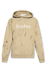 Hoodie aus Frottee Gelb