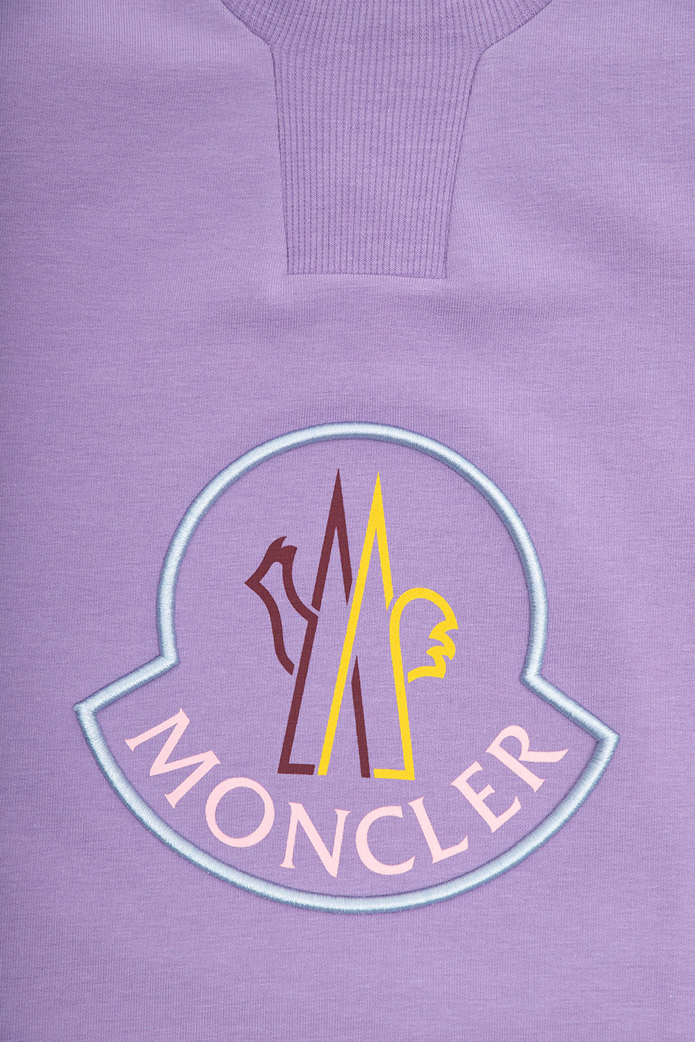 Moncler Enfant T-shirt en coton imprimé Icon Nº 2 Arcade