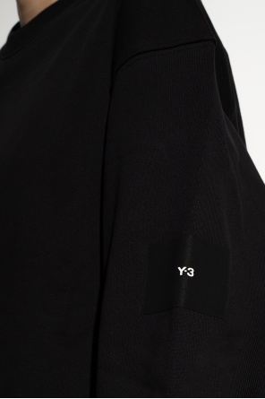 Y-3 Yohji Yamamoto scooter-print short-sleeve shirt