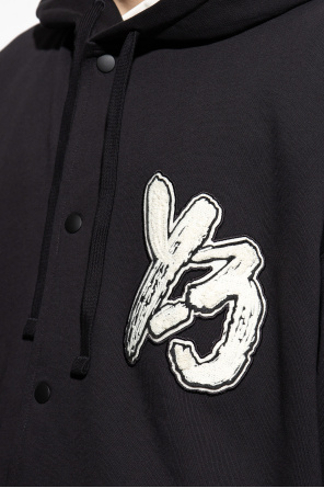 Baroque monogram-print bomber jacket Mono Knit T Shirt