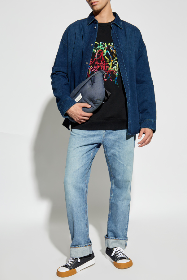 Loewe Sweatshirt with multicoloured embroidered logo