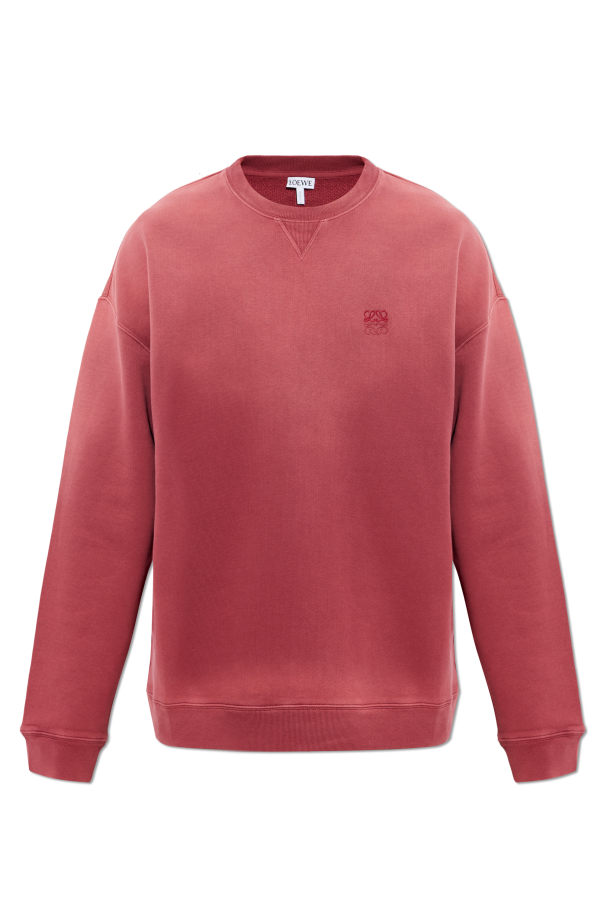 Sweatshirt with embroidered logo od Loewe
