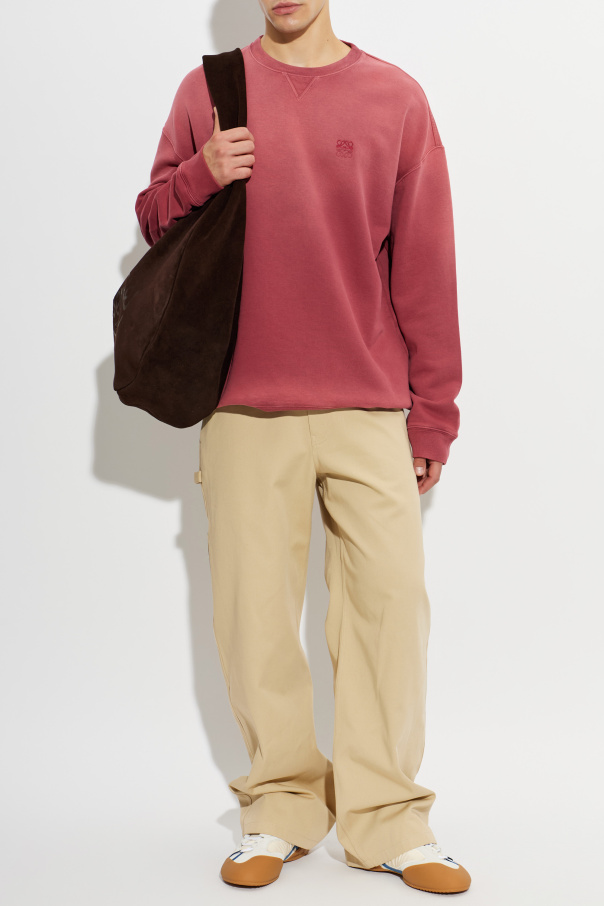 Loewe Sudadera con logo bordado