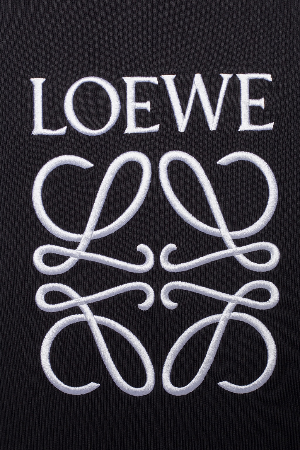 Logo Embroidered Sweatshirt Loewe Vitkac Singapore