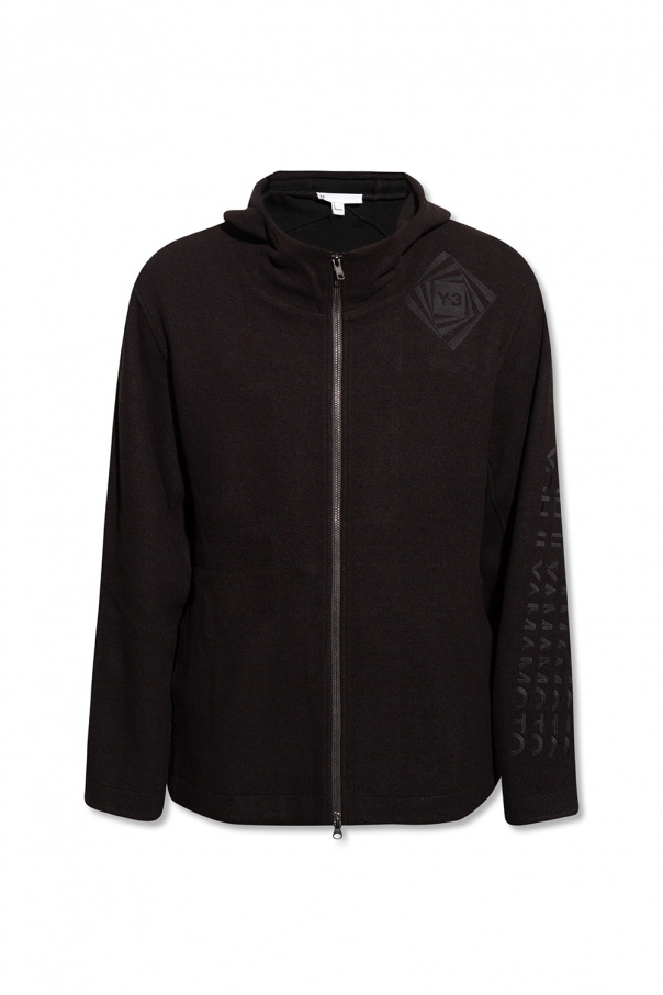 Jordan embroidered-logo hoodie Wool hoodie