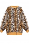 ADIDAS Originals BROWN Animal print sweatshirt