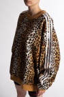 ADIDAS Originals BROWN Animal print sweatshirt
