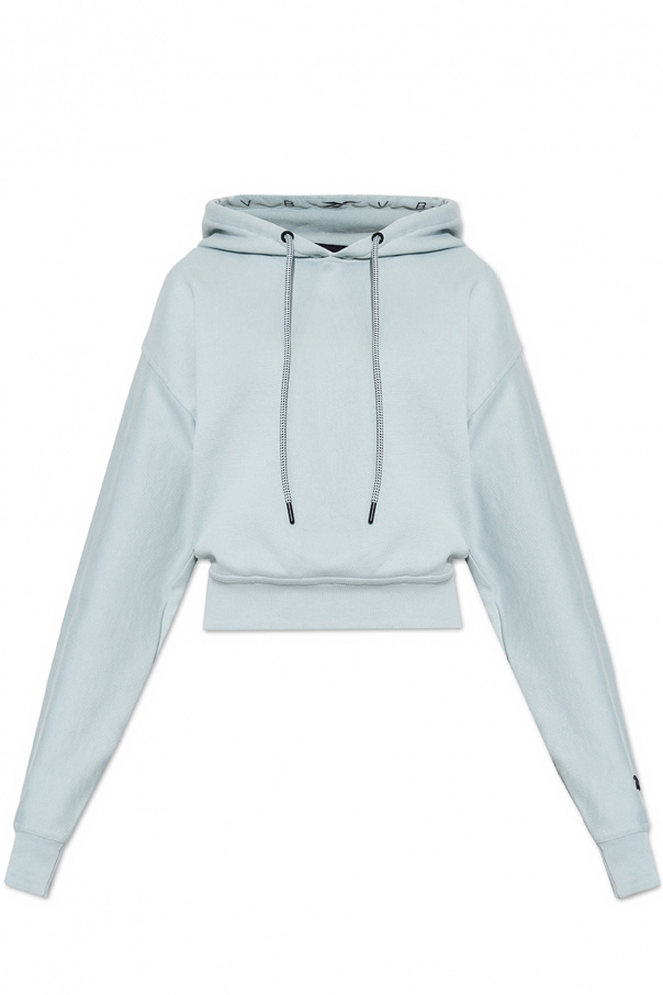 Вінтажна вітровка reebok Cropped hoodie with logo