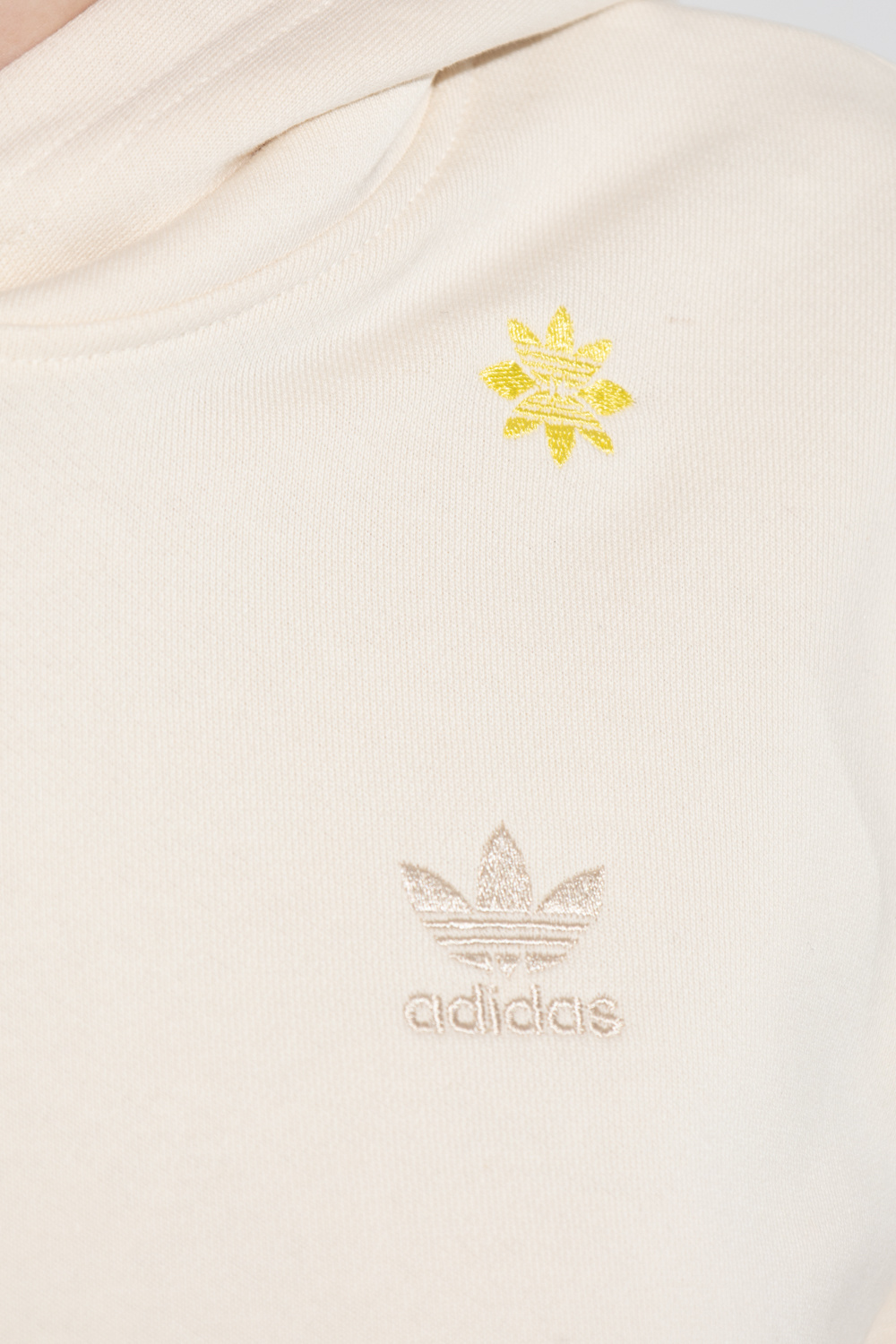 ADIDAS Originals Cropped hoodie with logo