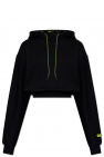 Reebok x Victoria Beckham Cropped hoodie with logo