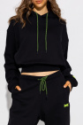 Reebok x Victoria Beckham Cropped hoodie with logo