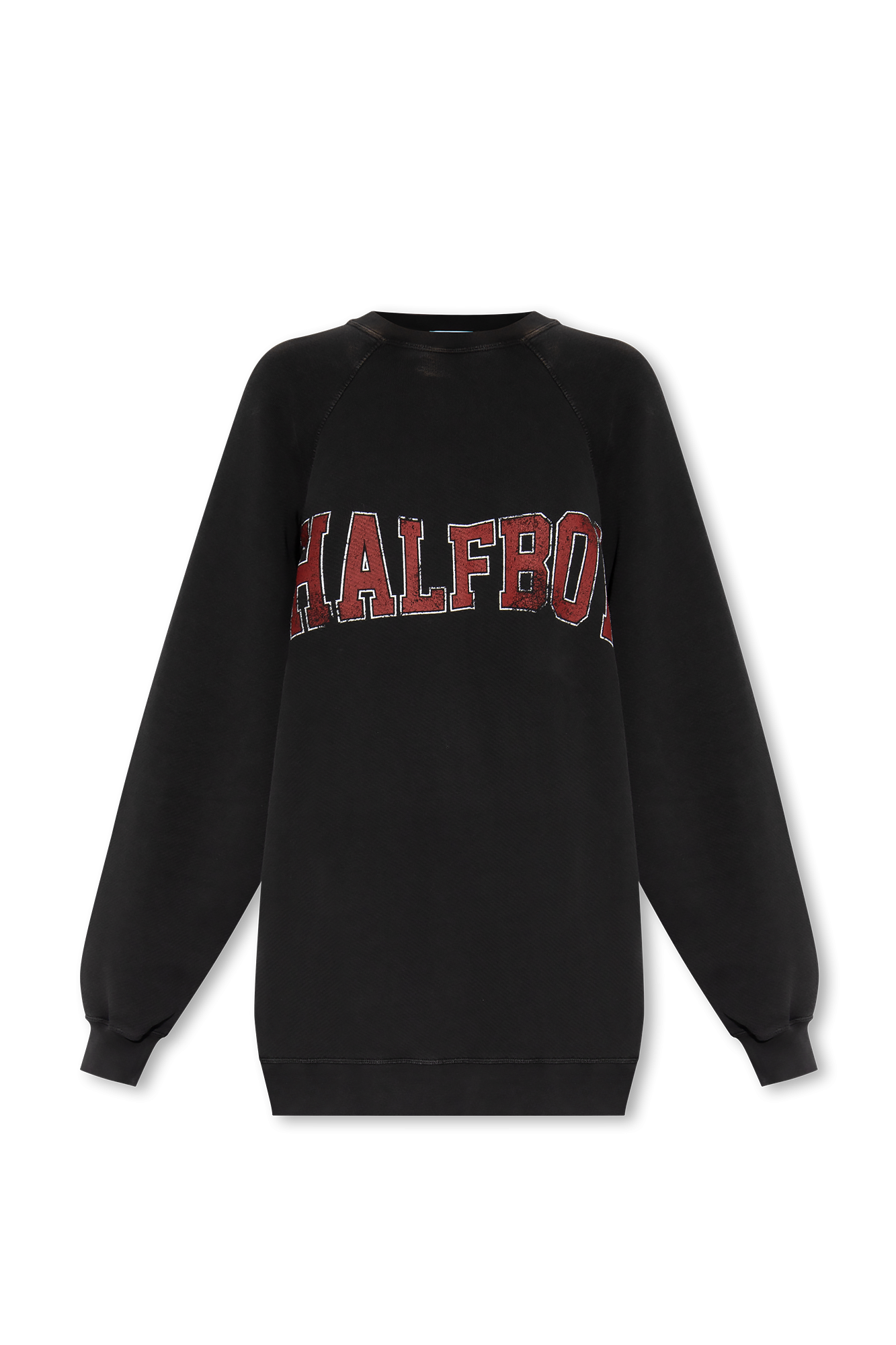 Black Sweatshirt with logo HALFBOY - Vitkac Italy