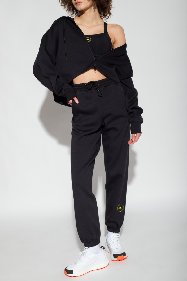 ADIDAS by Stella McCartney Cropped hoodie with logo