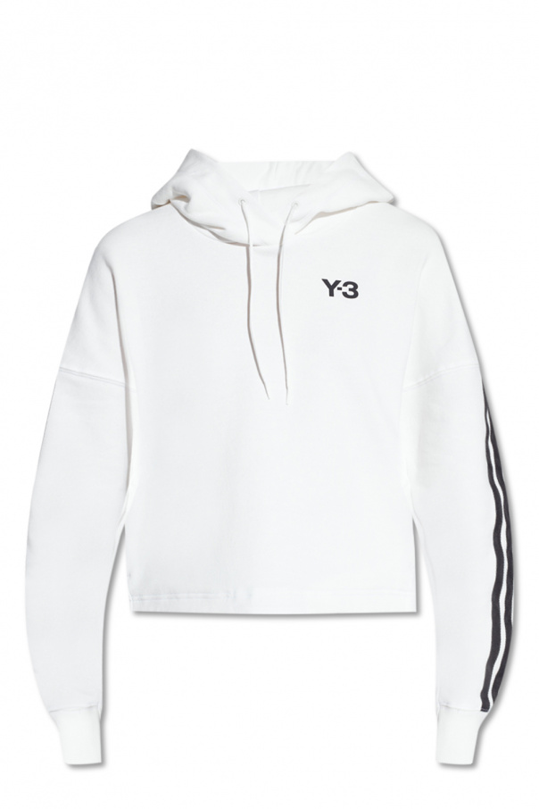 Y-3 Yohji Yamamoto Cropped hoodie with logo