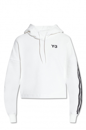 Cropped hoodie with logo od Y-3 Yohji Yamamoto