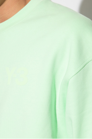 Y-3 Yohji Yamamoto Moncler Enfant raised logo stripe detail T-shirt
