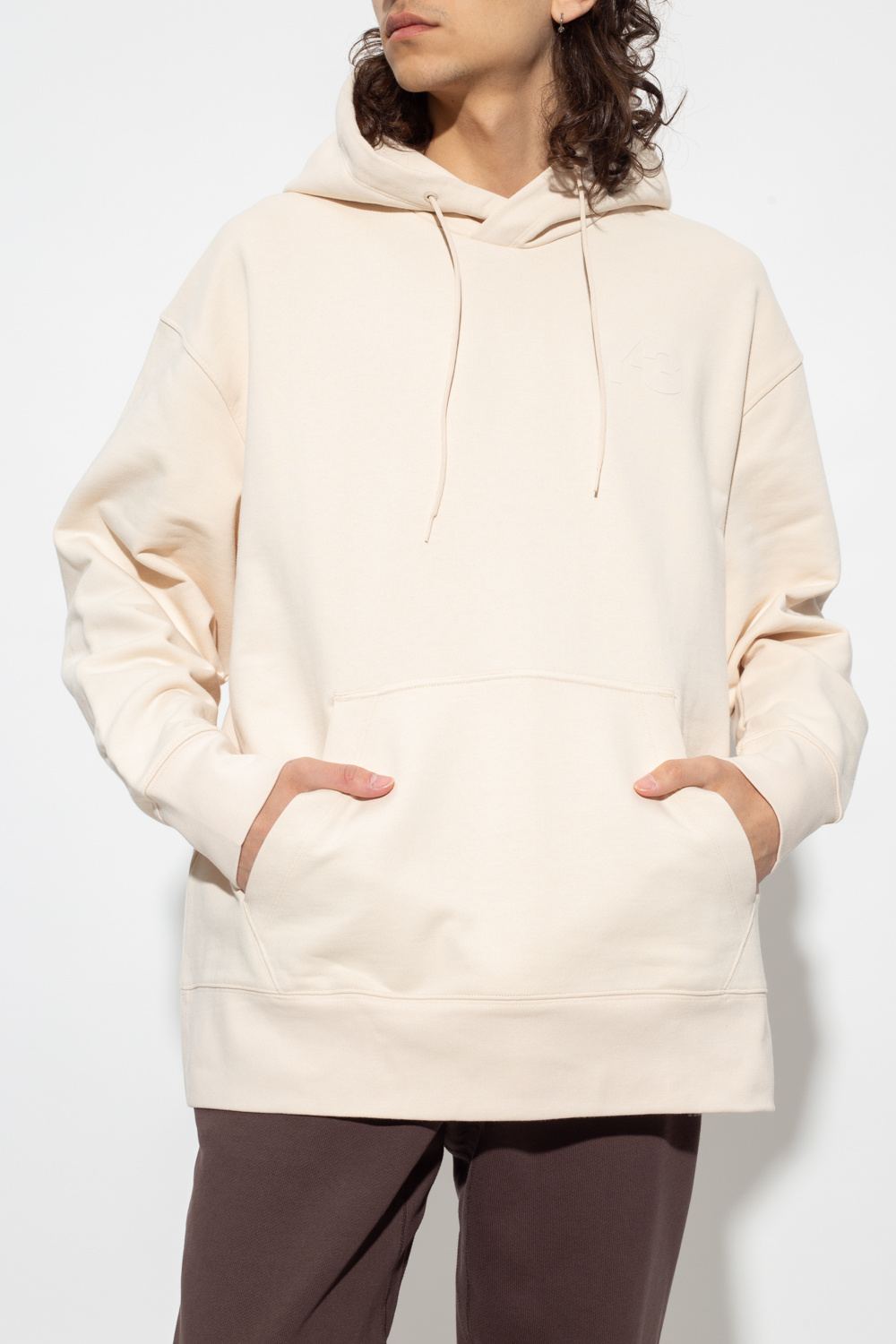 Y-3 Yohji Yamamoto Logo life hoodie