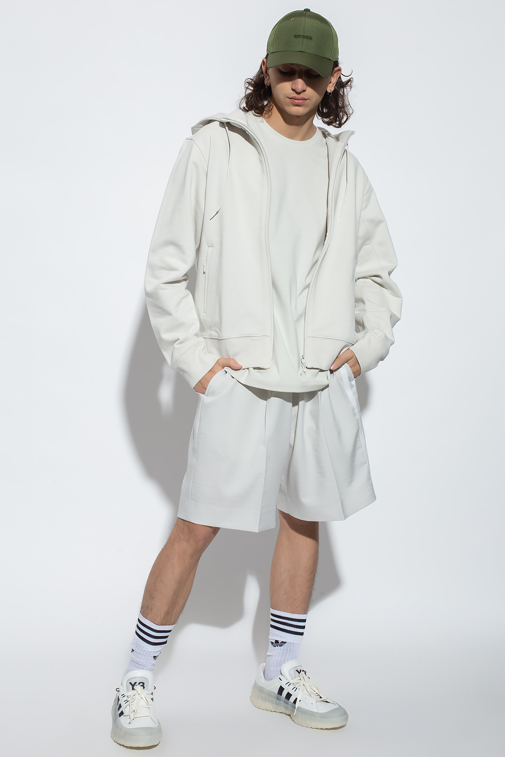 nikelab gyakusou jacket jun takahashi editorial Logo hoodie