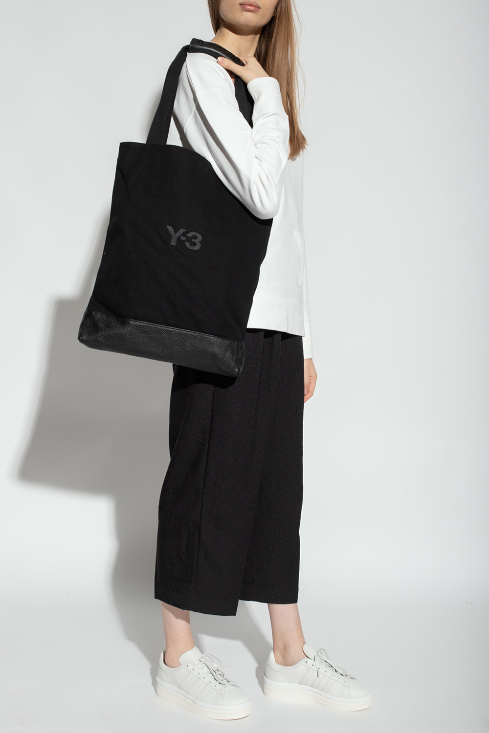 Y-3 Yohji Yamamoto Logo High sweatshirt