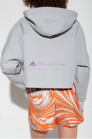 ADIDAS by Stella McCartney Cropped hoodie with logo