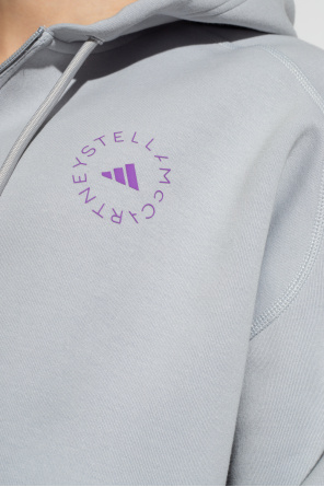 ADIDAS by Stella McCartney Cropped hoodie with logo