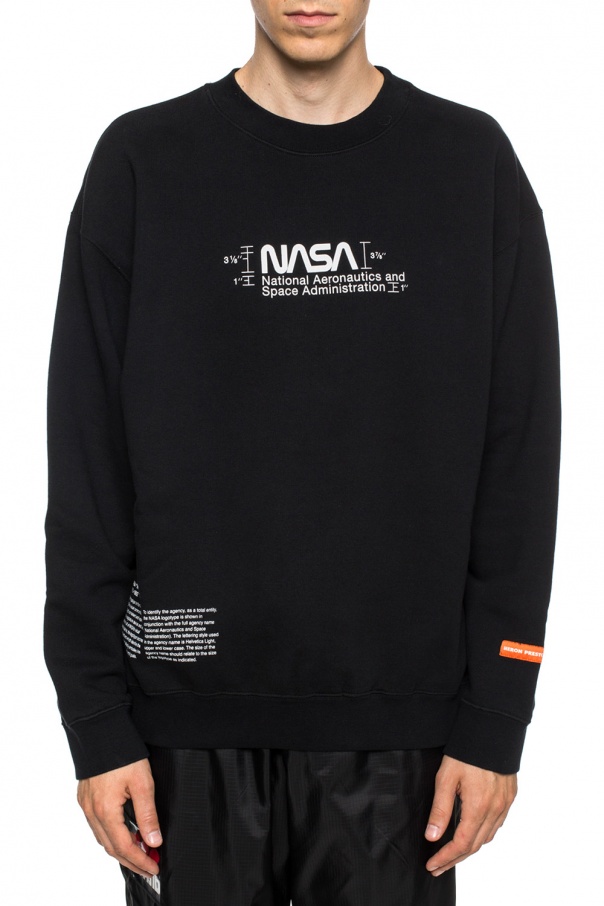 heron preston black nasa hoodie