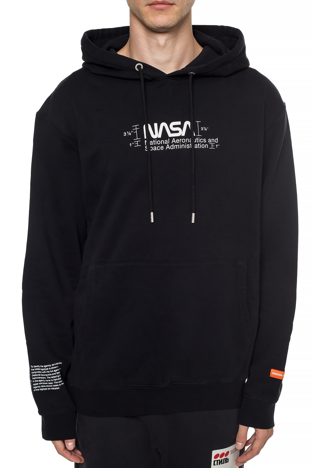 hoodie nasa x heron preston