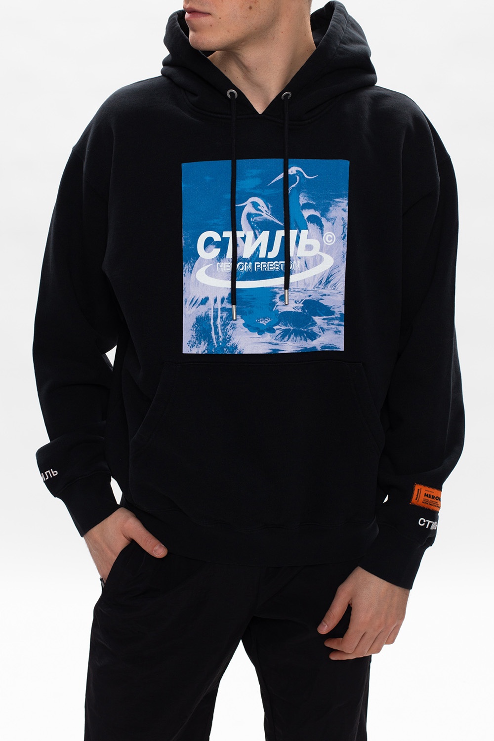 Heron Preston Branded hoodie