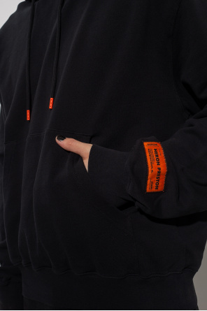 Heron Preston Logo-patched hoodie