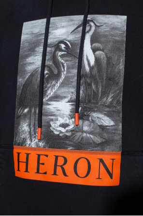 Heron Preston AREA crystal-embellished puffer jacket