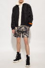 Heron Preston monogram-baroque print shirt Nero