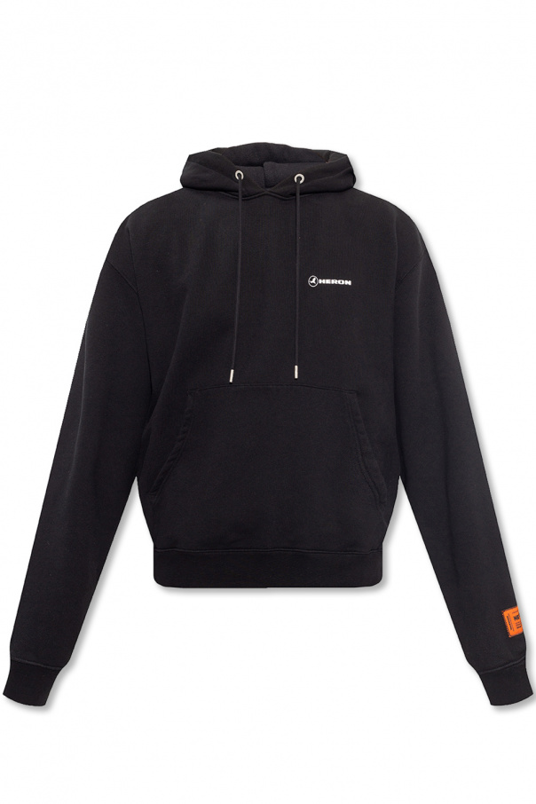 Heron Preston Printed bandiera hoodie