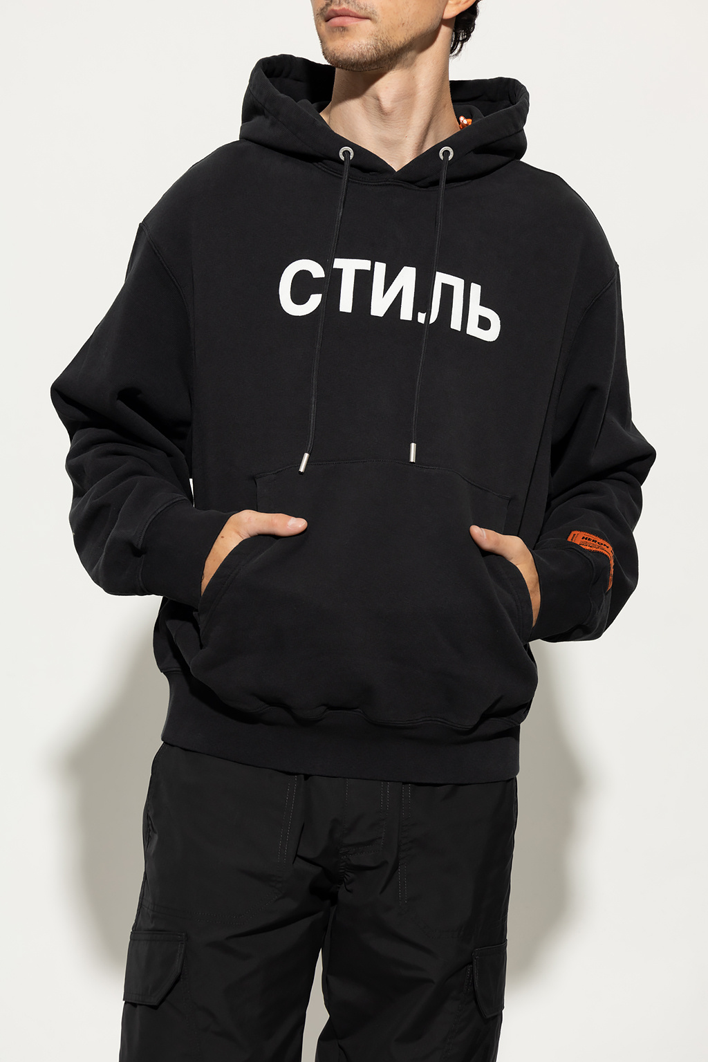 Heron Preston Logo-printed hoodie