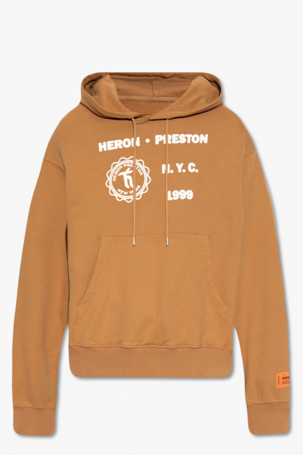 Heron Preston Lila Hoodie with logo